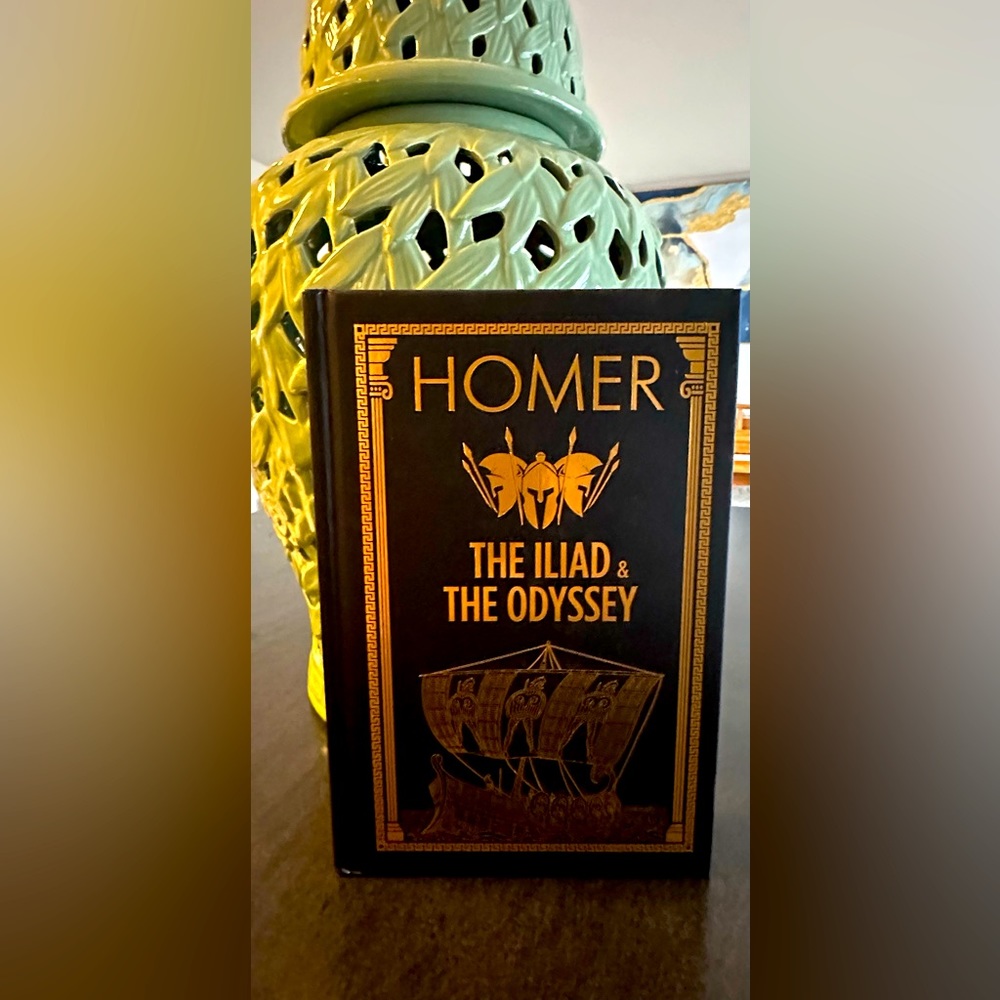 HOMER The Iliad & the Odyssey (Deluxe Hardbound Edition)